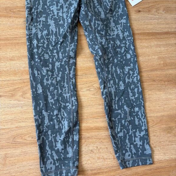 Lululemon Athletic Wunder Train HR Tight Yoga Pants 25” Asphalt Grey NWT Sz 8 - Picture 4 of 10